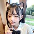 猫耳JK 2枚目