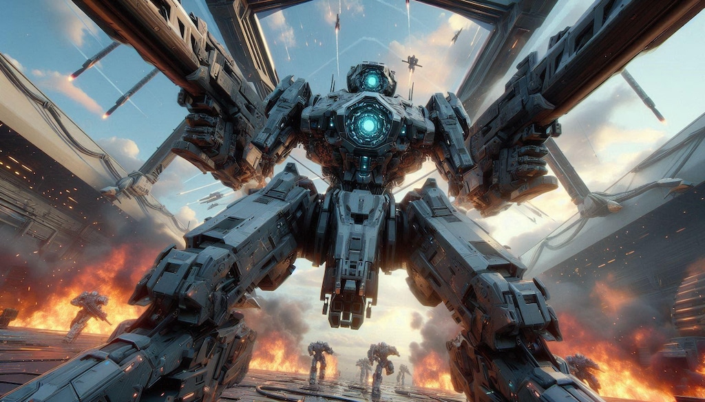 （DALLE-E3の思い出）当時としては頭一つ確実に抜けていた精密メカ描写が素敵なAIでした♪