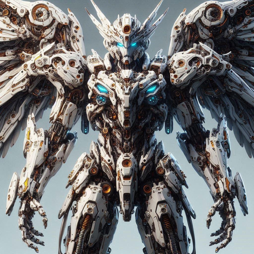 （DALLE-E3の思い出）当時としては頭一つ確実に抜けていた精密メカ描写が素敵なAIでした♪