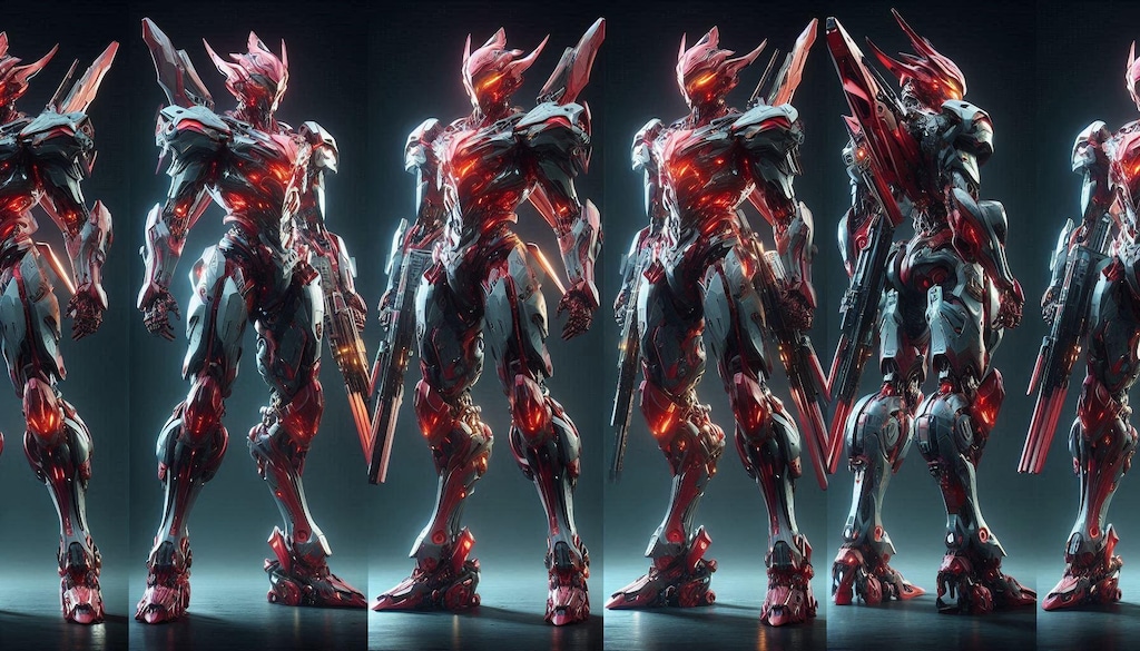 （DALLE-E3の思い出）当時としては頭一つ確実に抜けていた精密メカ描写が素敵なAIでした♪