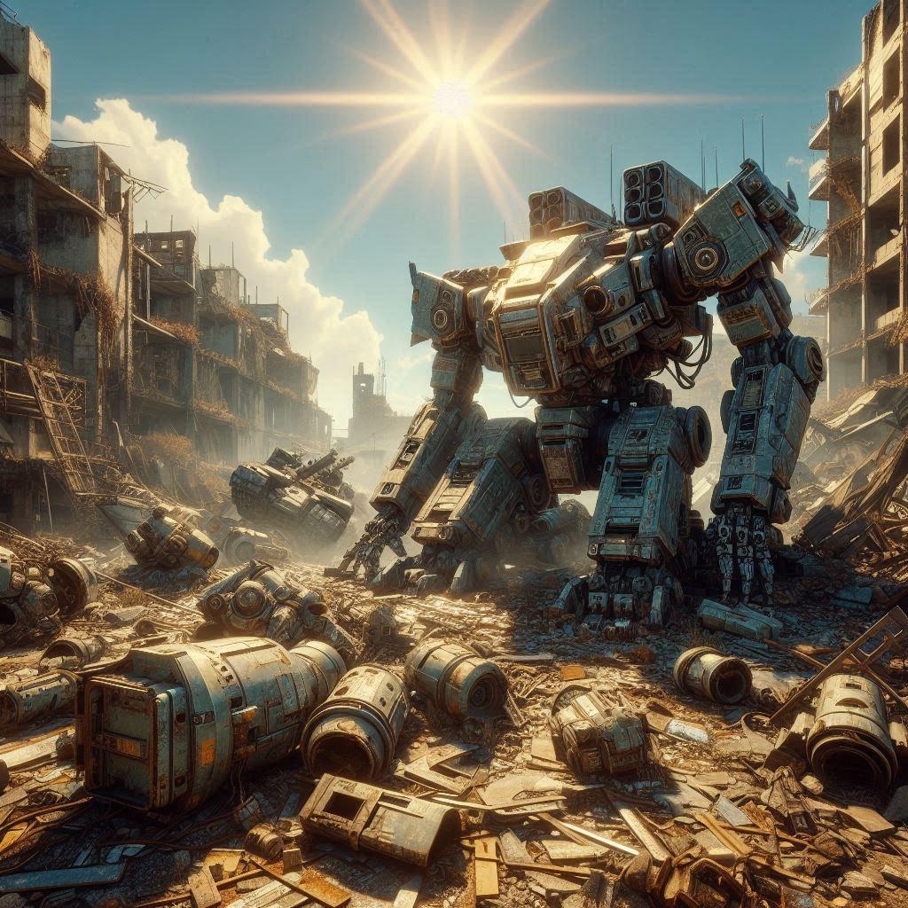 （DALLE-E3の思い出）当時としては頭一つ確実に抜けていた精密メカ描写が素敵なAIでした♪