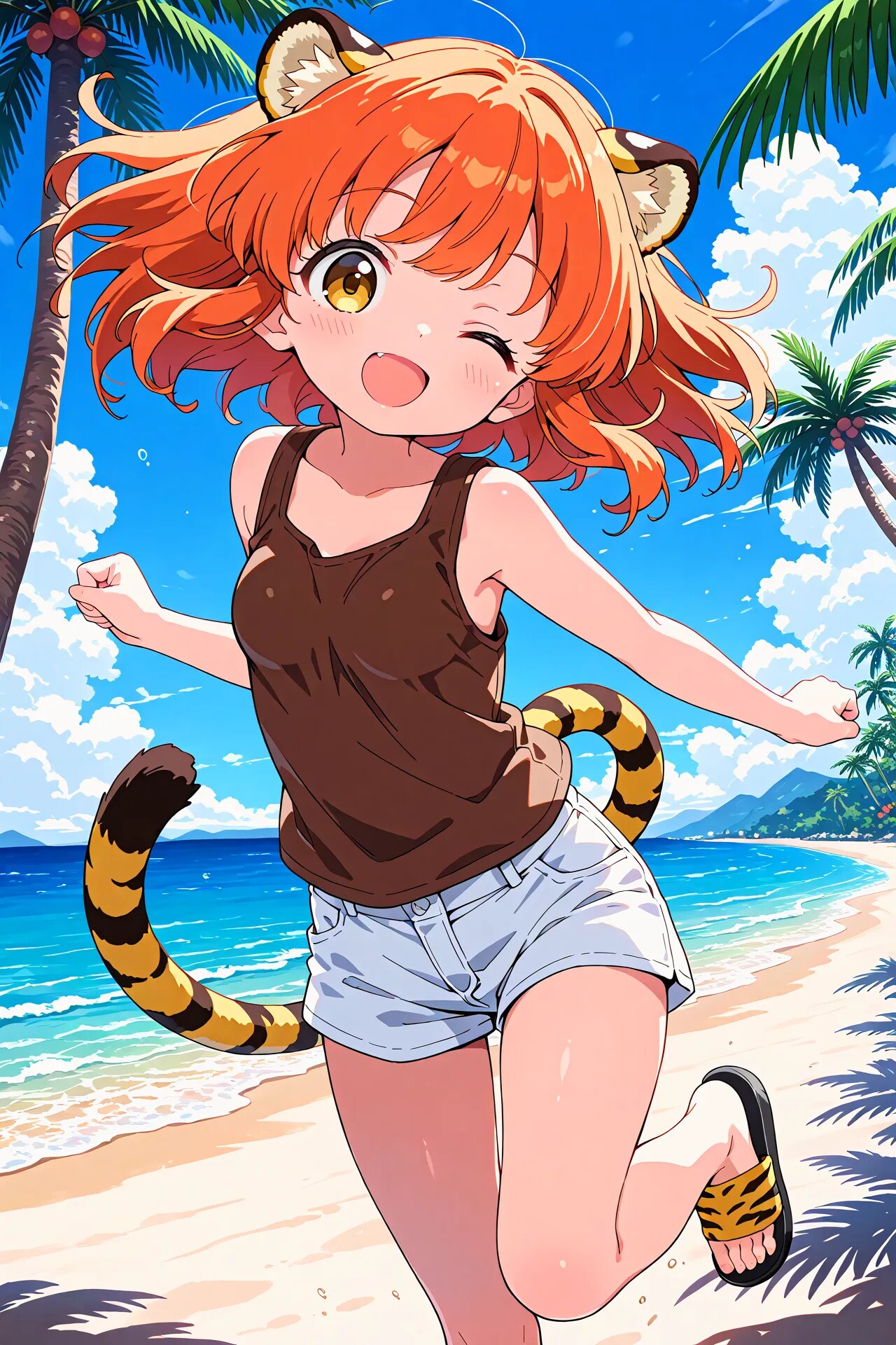 浜辺のティカ