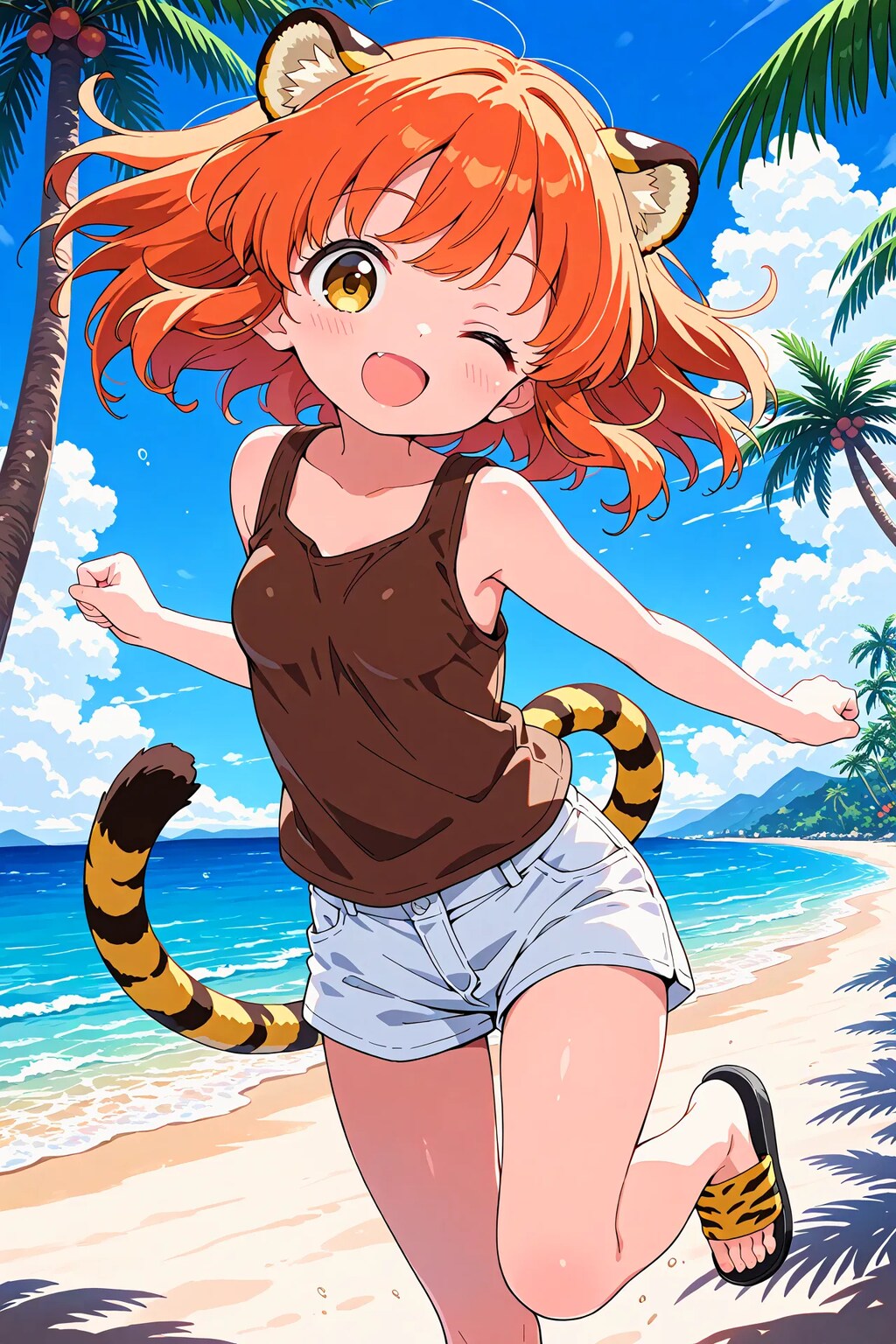 浜辺のティカ