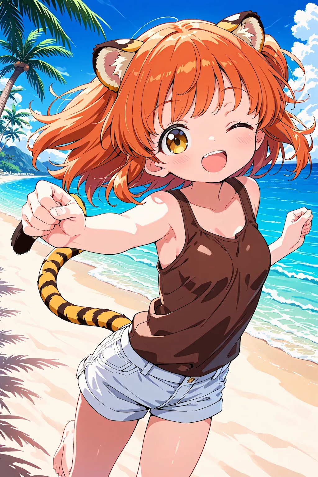 浜辺のティカ