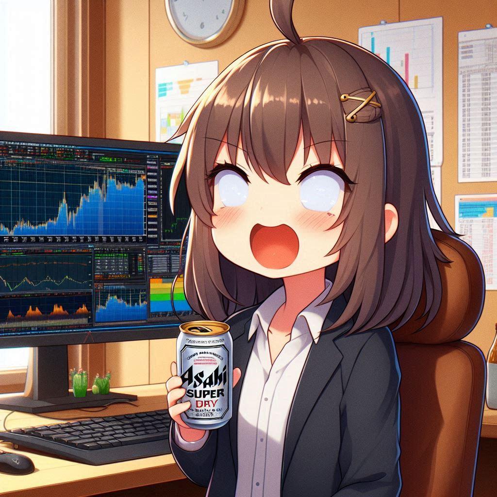 株価予測が外れた小さな女の子 | の人気AIイラスト・グラビア