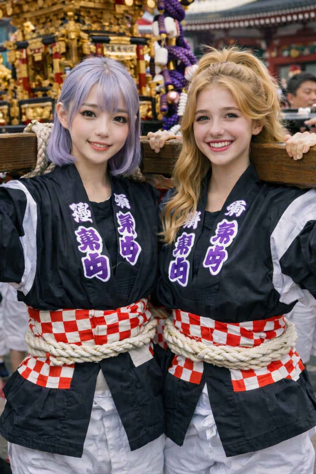 【masamin先輩のまねっこ投稿】里美ちゃんが浅草にやってきてくれました✌ツー