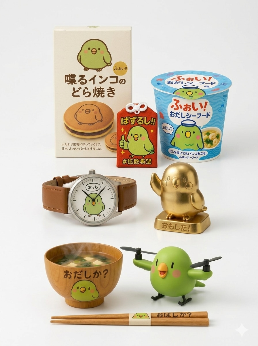 インコグッズたち