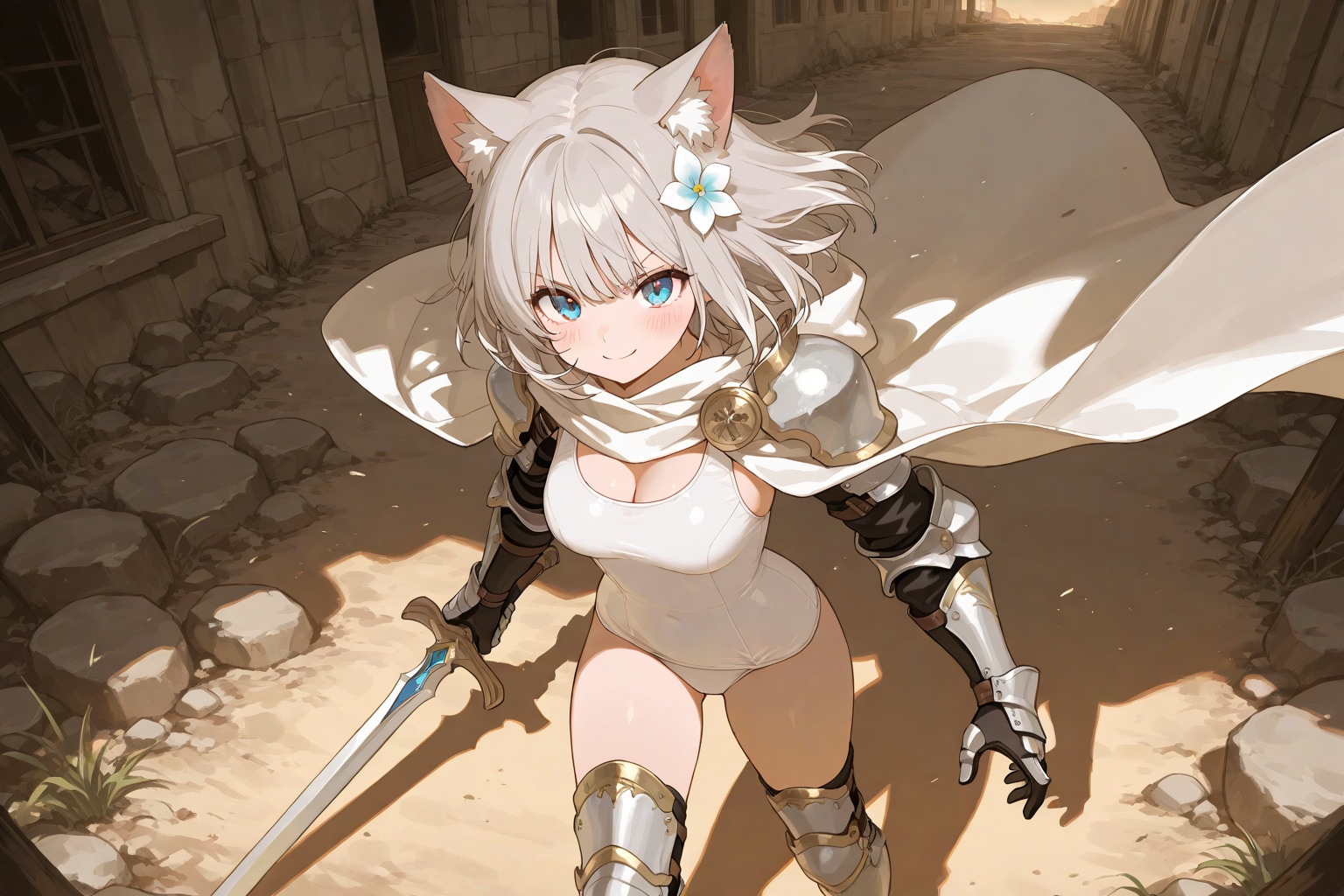 ねこみみナイトさん | の人気AIイラスト・グラビア