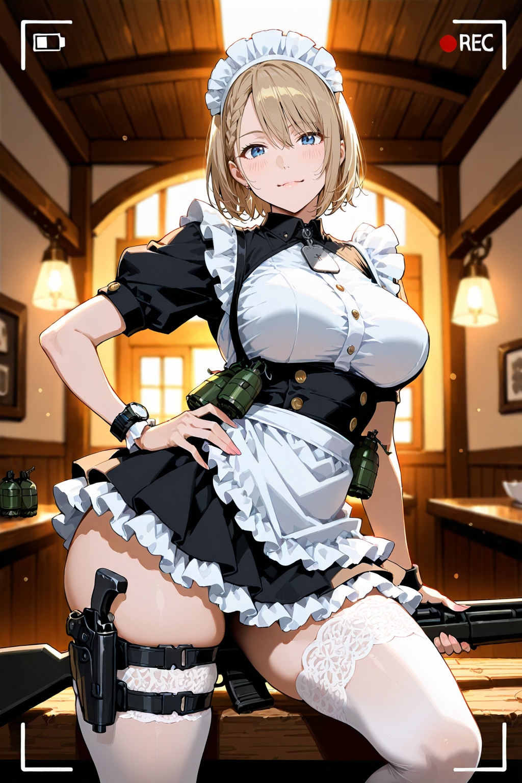 武装メイド | の人気AIイラスト・グラビア