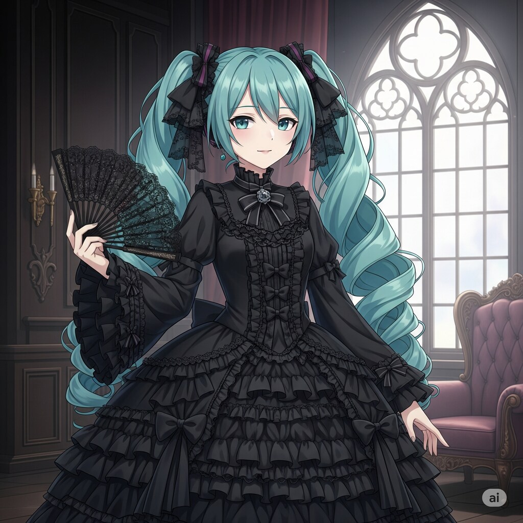 ゴスロリ ミクさん