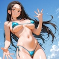 おねーさんと海で遊ぼ♡ 3枚目