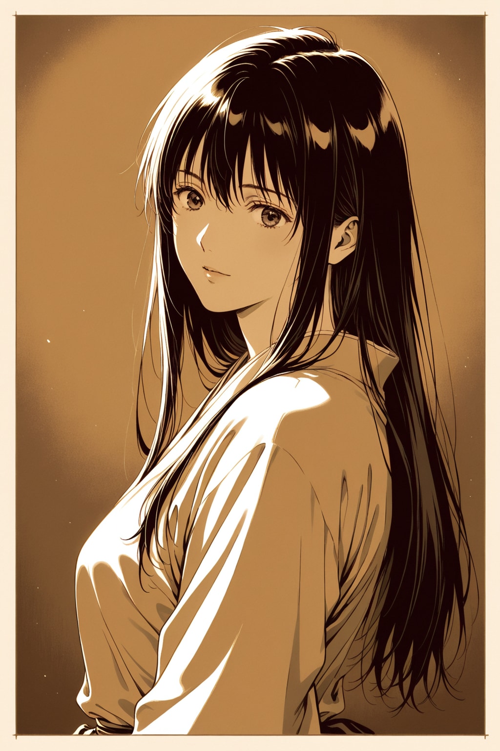 大掃除で出てきた写真　誰だったか・・・思い・・・出せない！ | の人気AIイラスト・グラビア