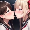 百合 girls kiss_1 2枚目