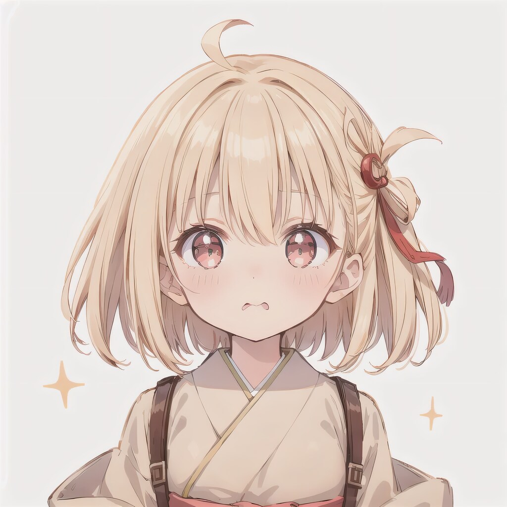 金髪ボブのミニキャラ２