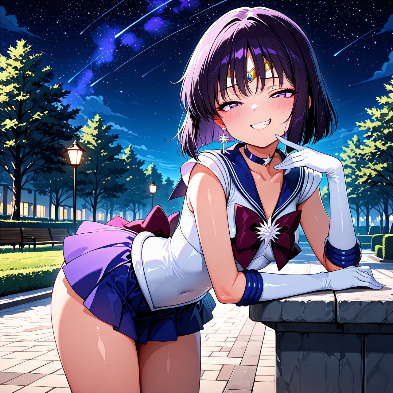 土萠ほたる（美少女戦士セーラームーン セーラーサターン） | の人気AIイラスト・グラビア