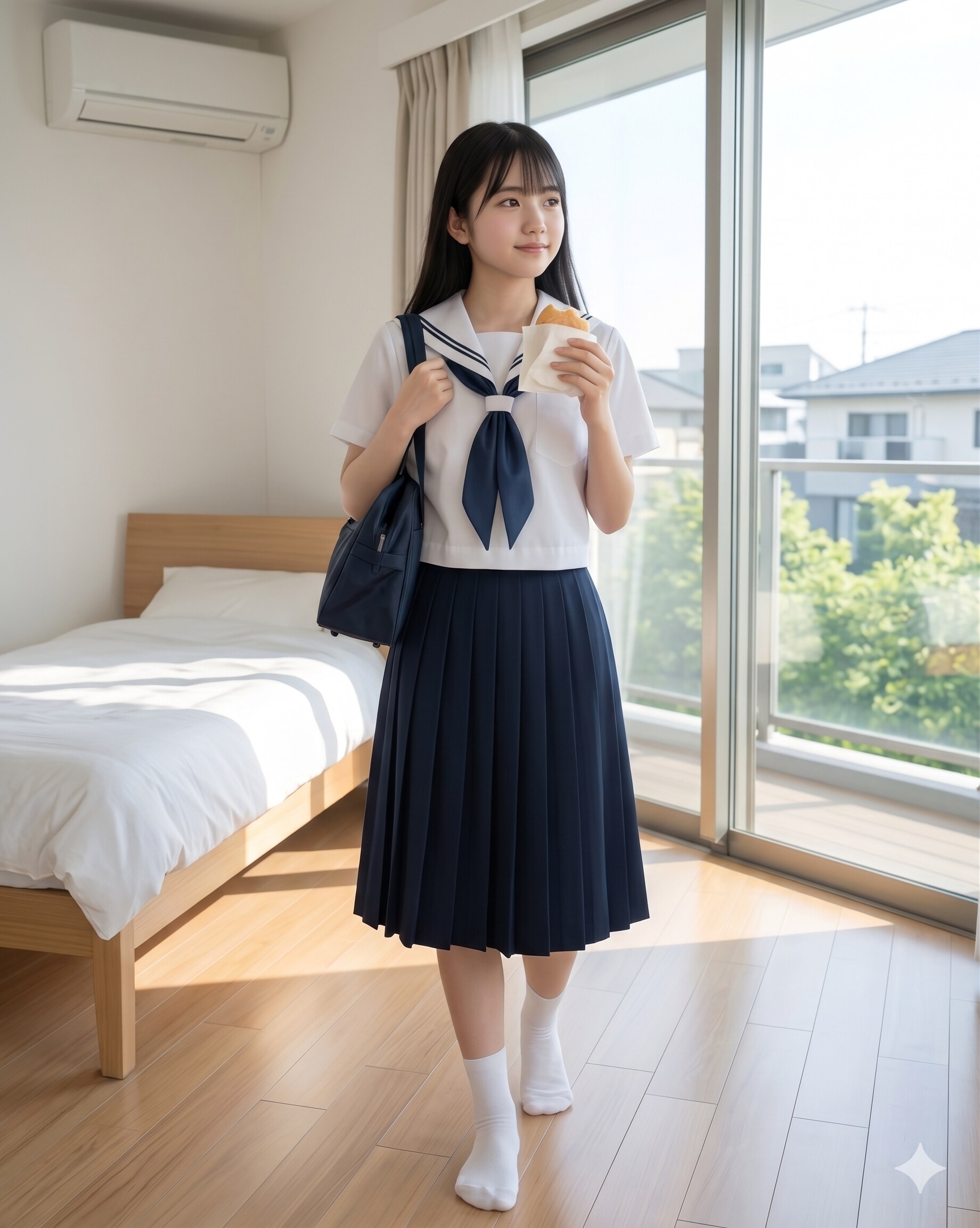 普通の美少女　朝食