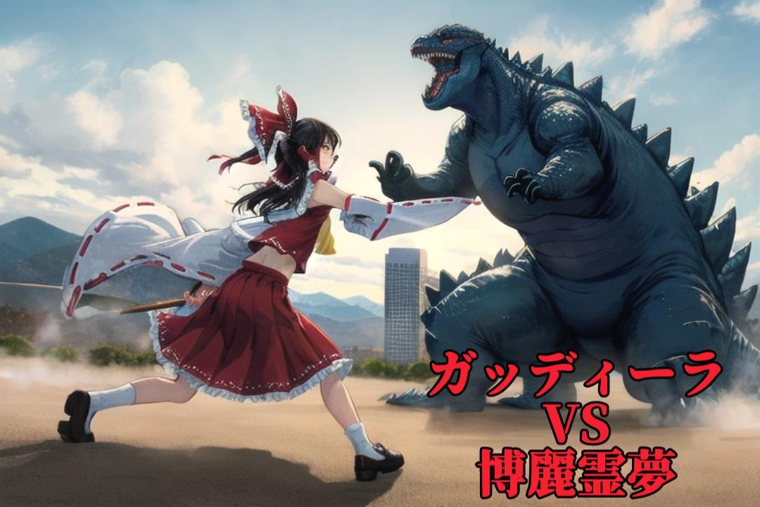 【映画】ガッディーラVS博麗霊夢