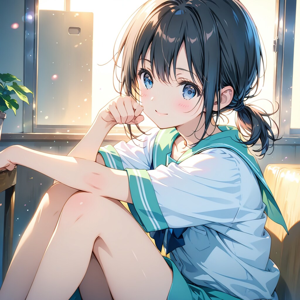 教室の少女 | の人気AIイラスト・グラビア