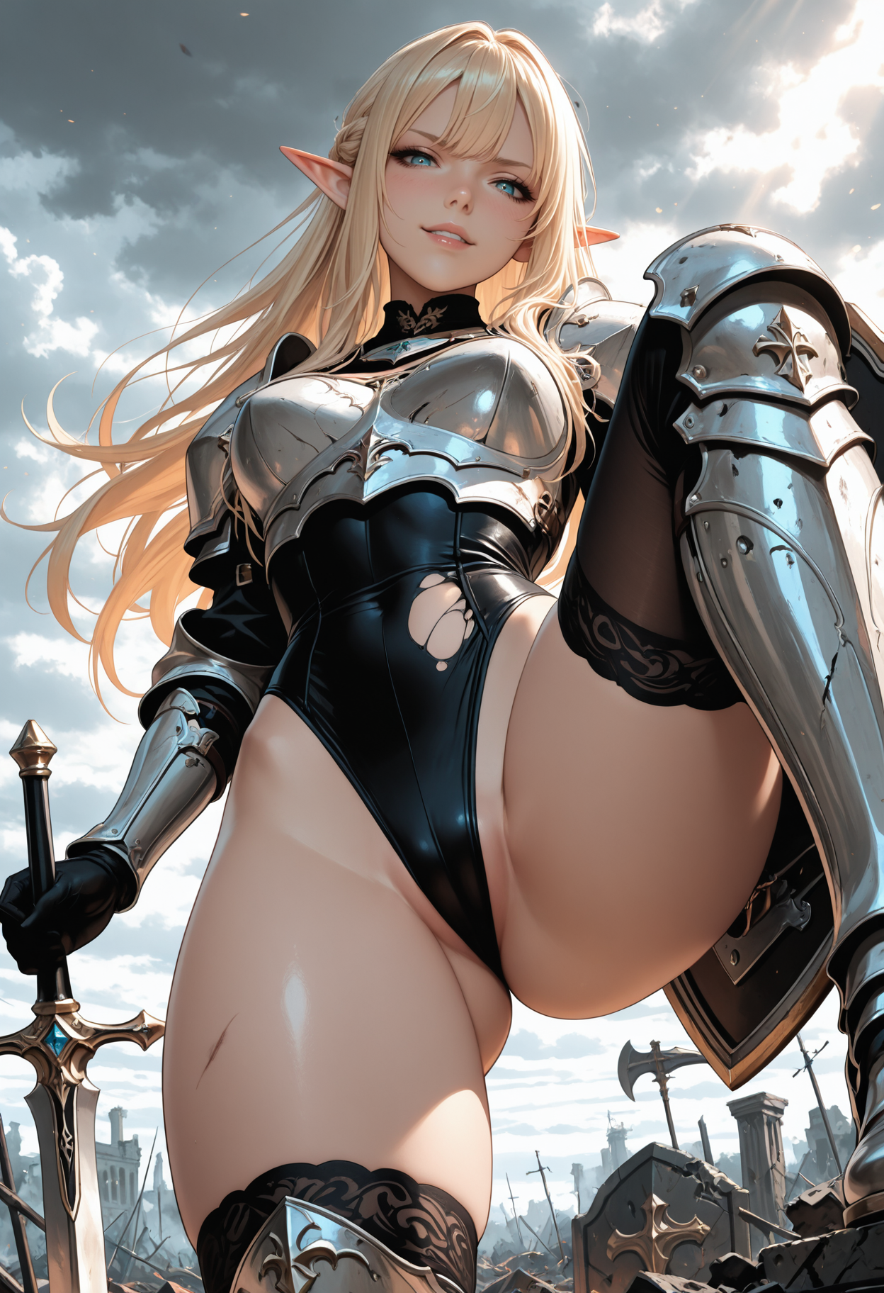 ドSエルフ騎士様❤