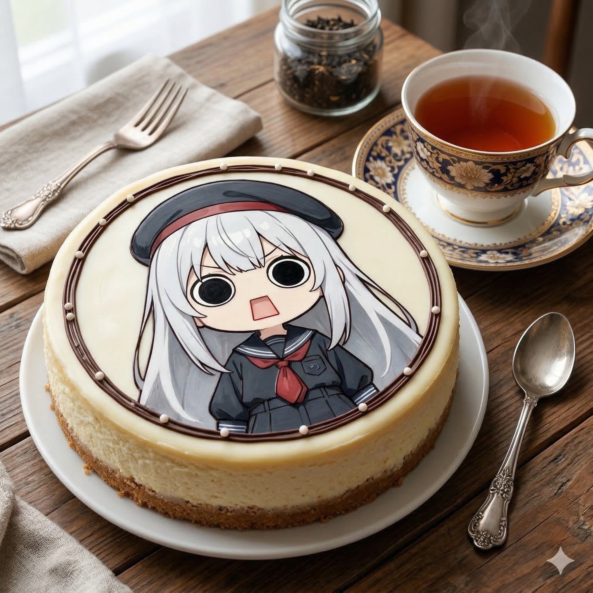 デザートのえらいこっちゃ嬢印のチーズケーキ | の人気AIイラスト・グラビア