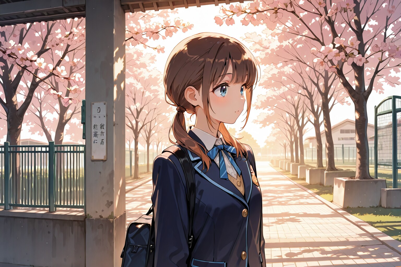アイドル、ひな、入学式