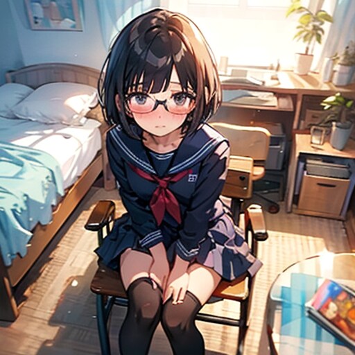 図書委員会との秘密 | の人気AIイラスト・グラビア