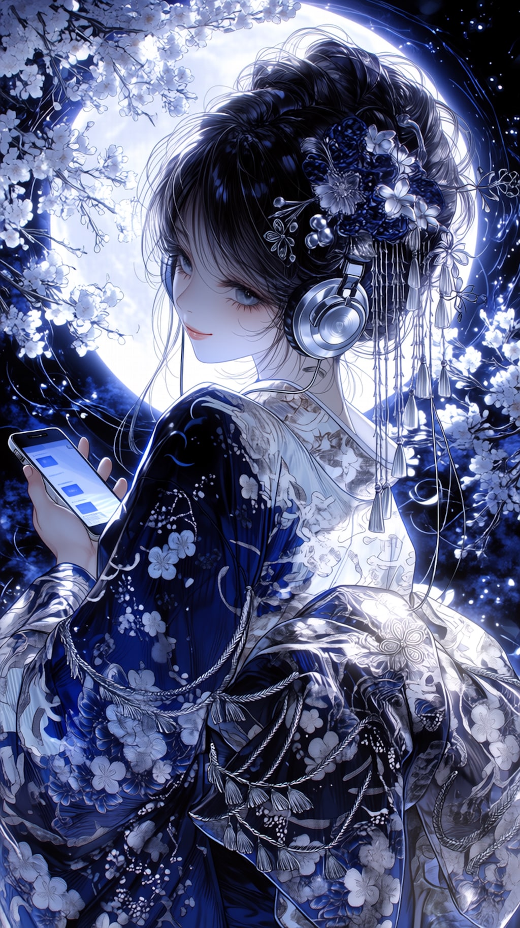 月下に響く音✨