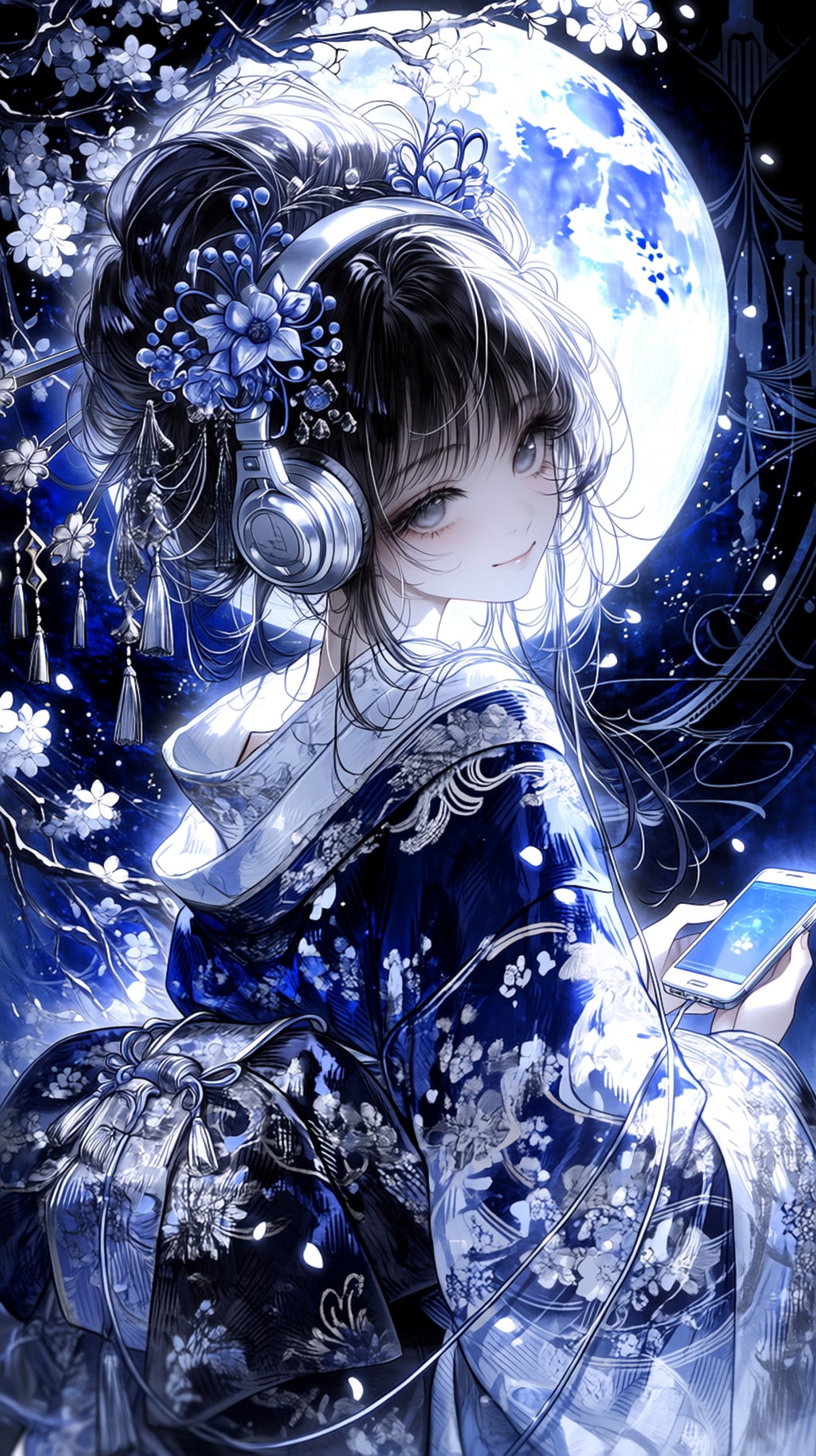 月下に響く音✨