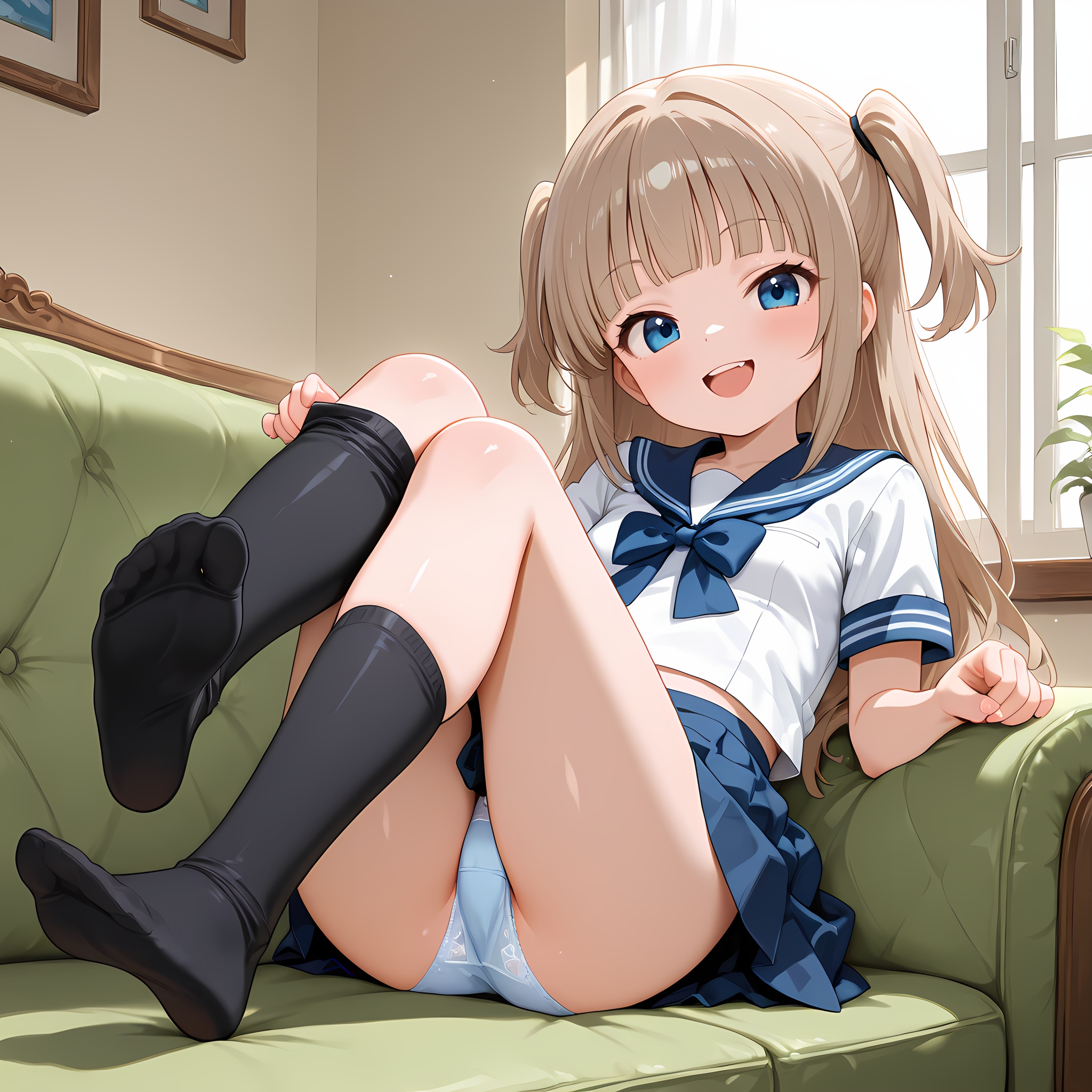 おみ足とパンチラ