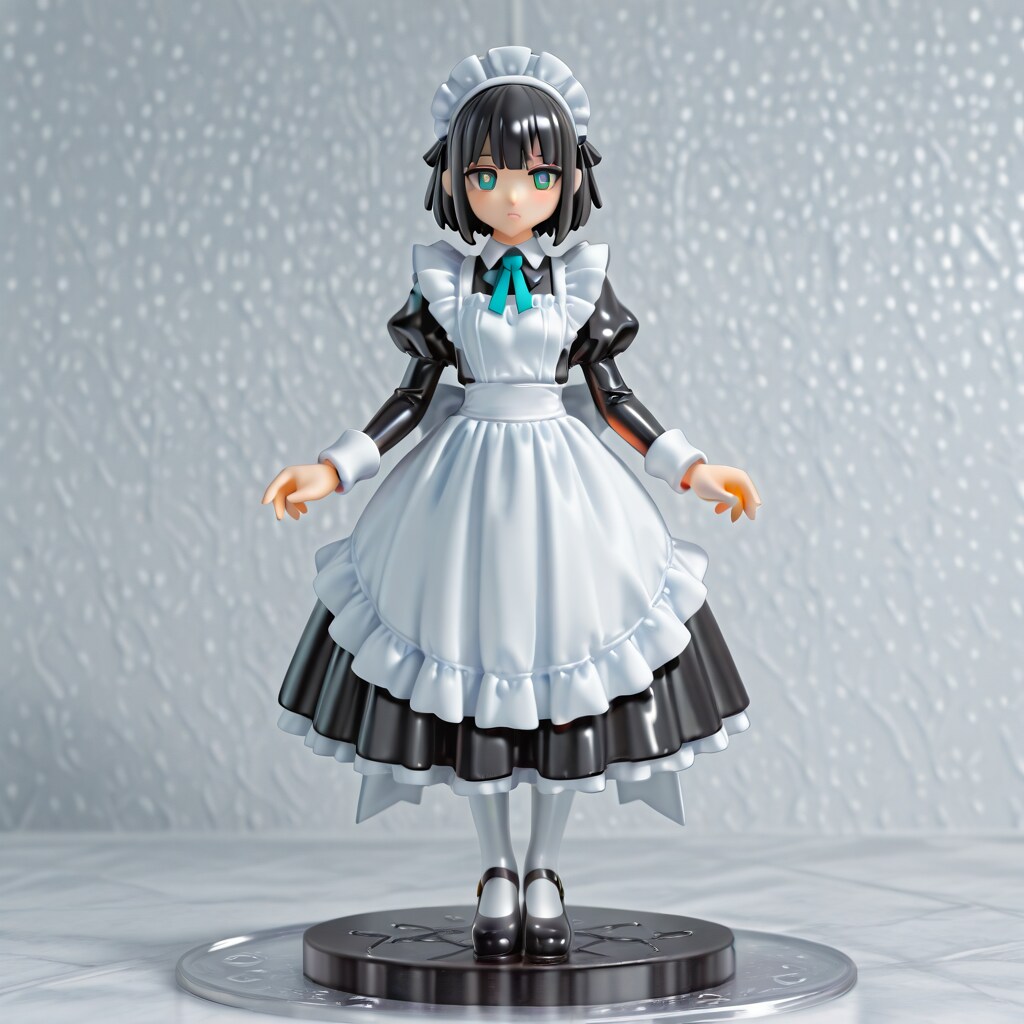 フィギュア風メイドさん | の人気AIイラスト・グラビア