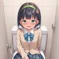 妹のトイレを覗いてみた【毎日投稿64日目】 3枚目
