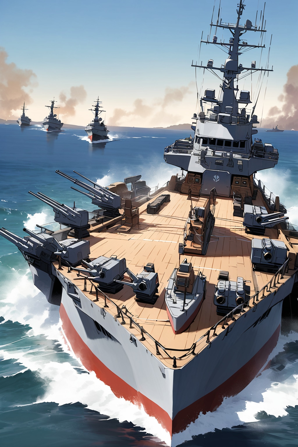 皇国ノ興廃此ノ一戦ニアリ。各員一層奮励努力セヨ。