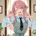 それぞれの初登校。前の最終チェック。ドキドキ 5枚目