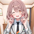 それぞれの初登校。前の最終チェック。ドキドキ 7枚目