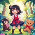 テディベアとメルヘンなうちの子♥その2（枚） 8枚目
