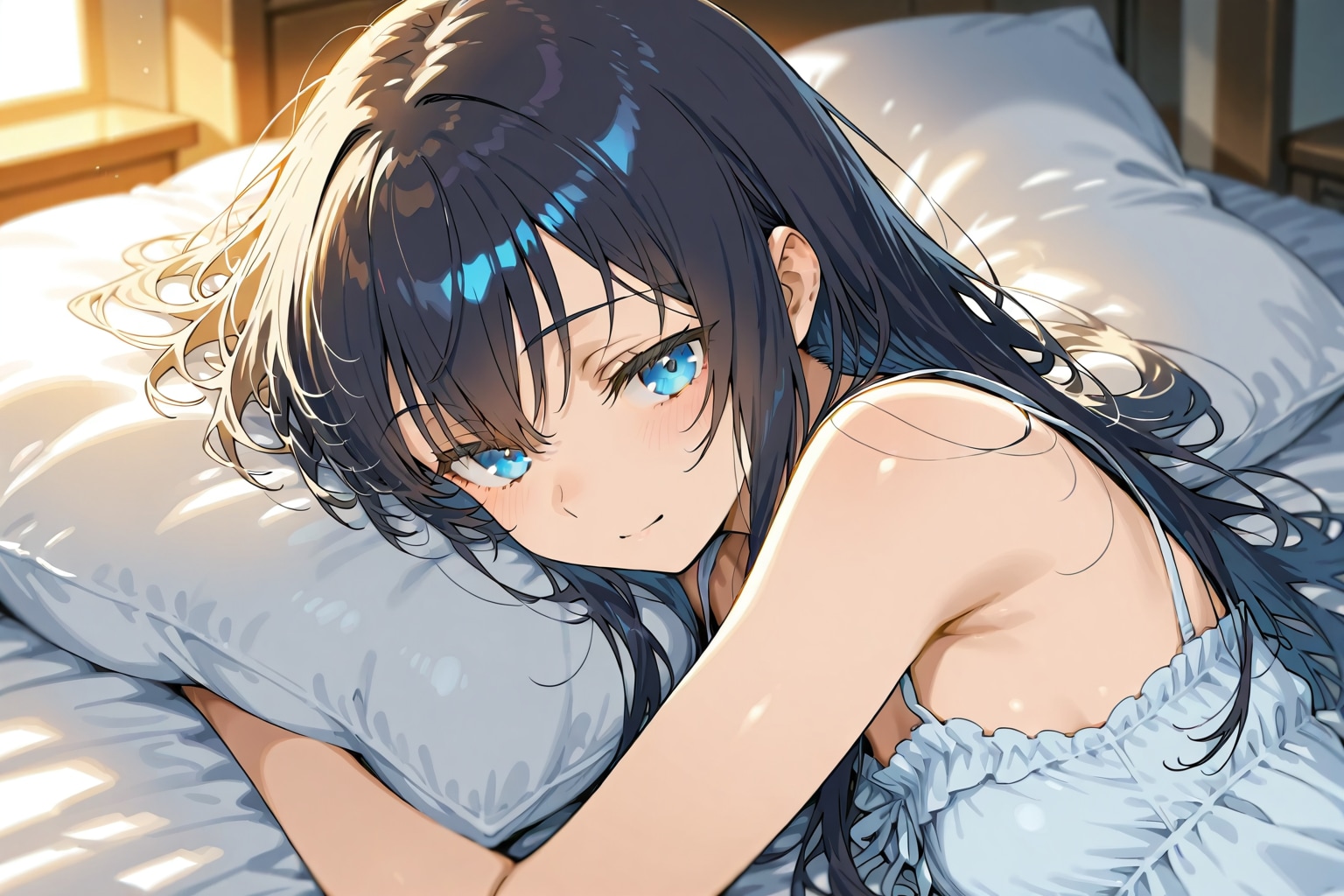 ねむい～。 | の人気AIイラスト・グラビア