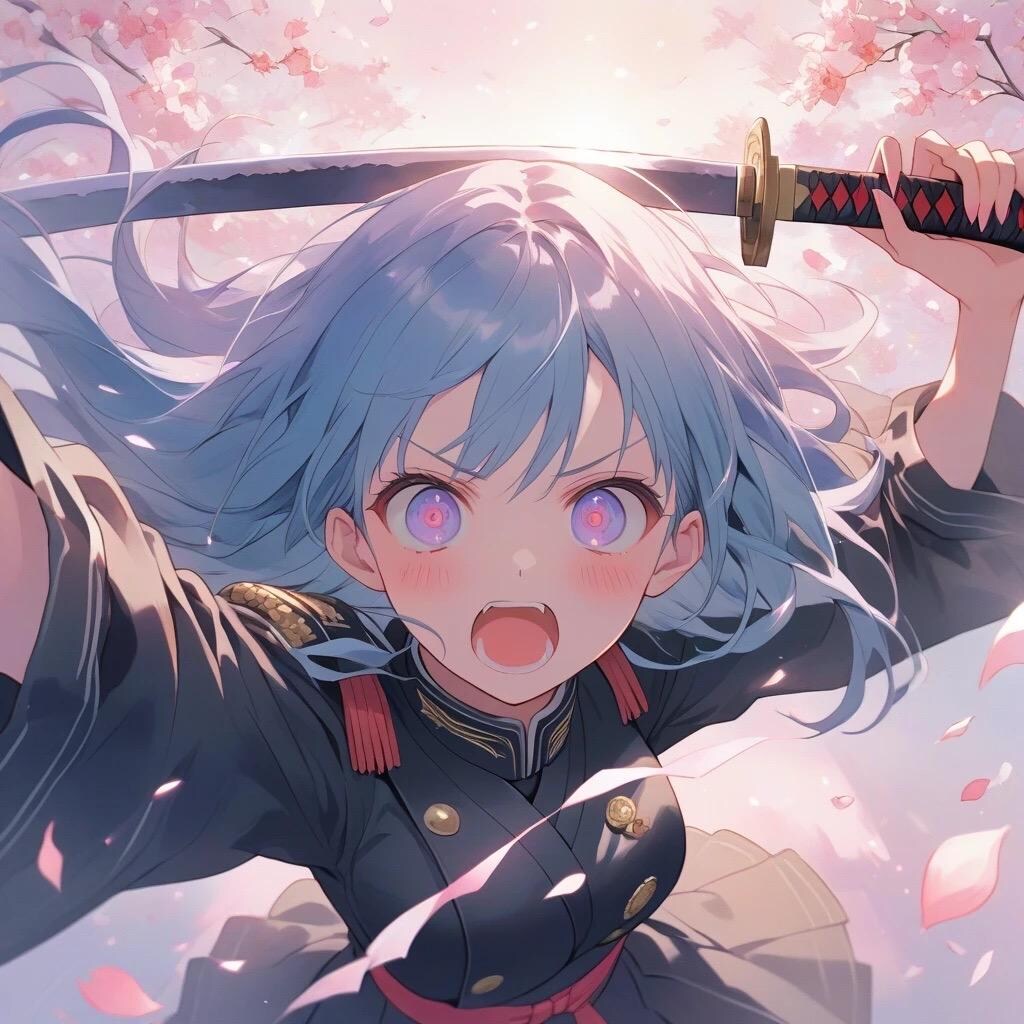 花粉 叩き切ってやる！ (ムリだから w)