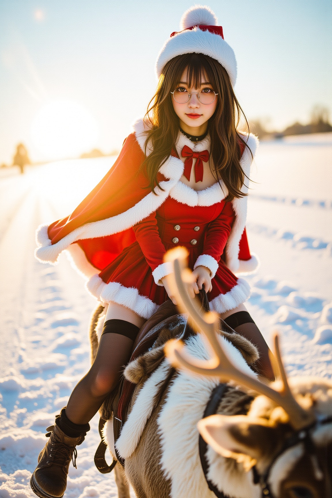 サンタコス | の人気AIイラスト・グラビア