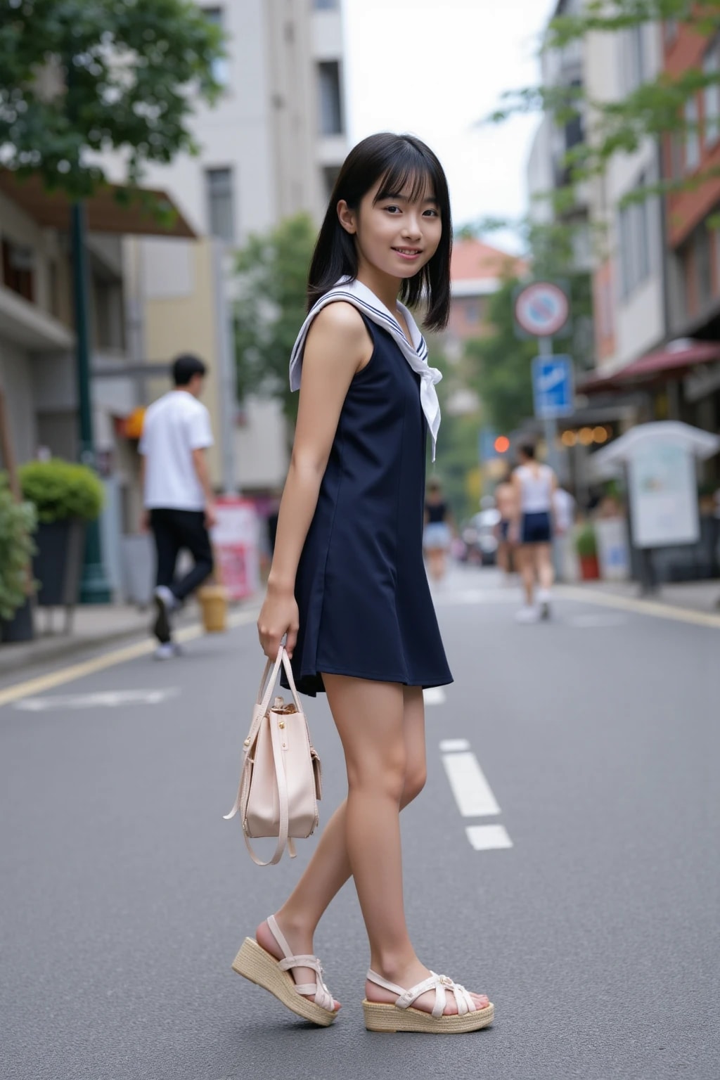 通学中？