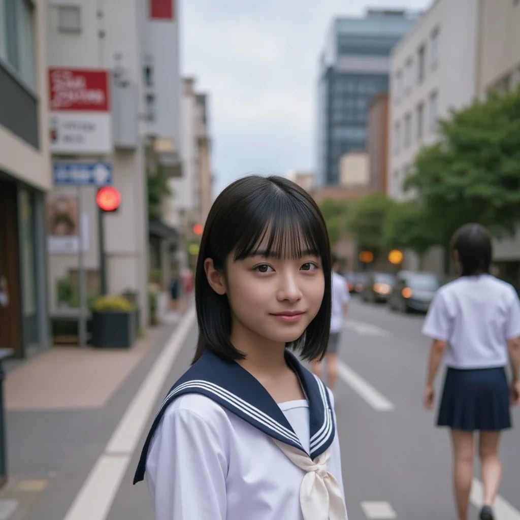 通学中？