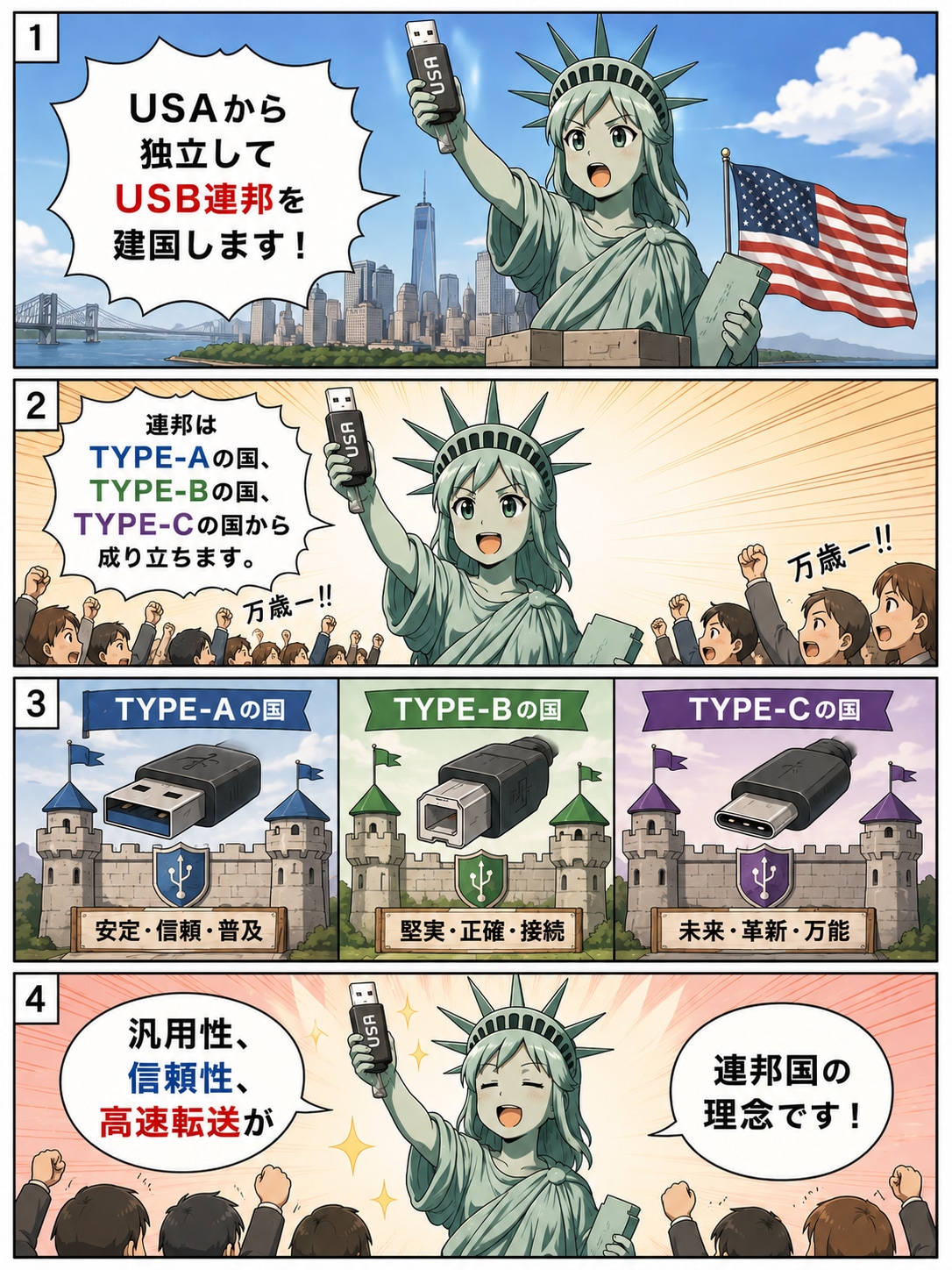 USAからUSBへ!?