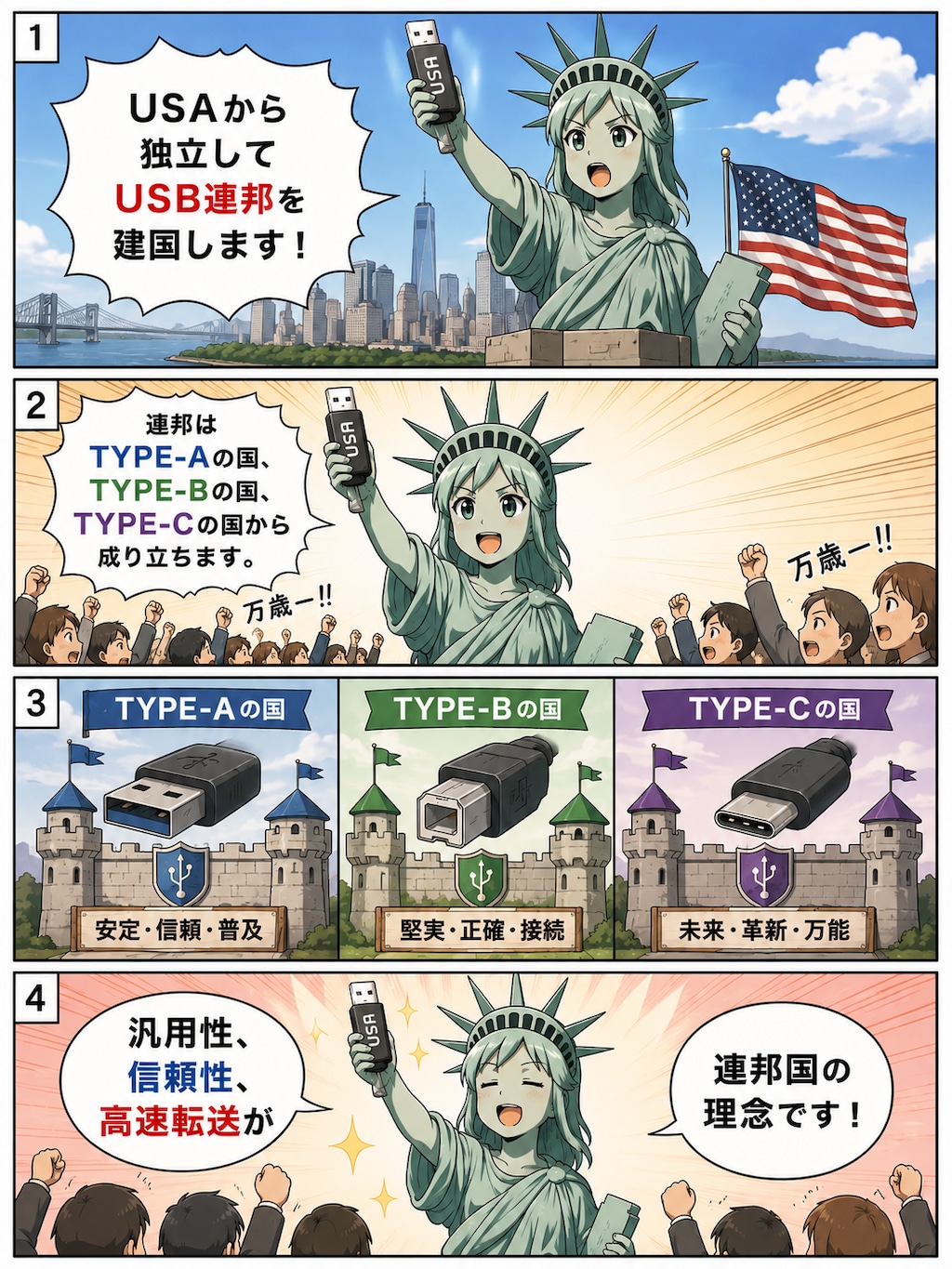 USAからUSBへ!?