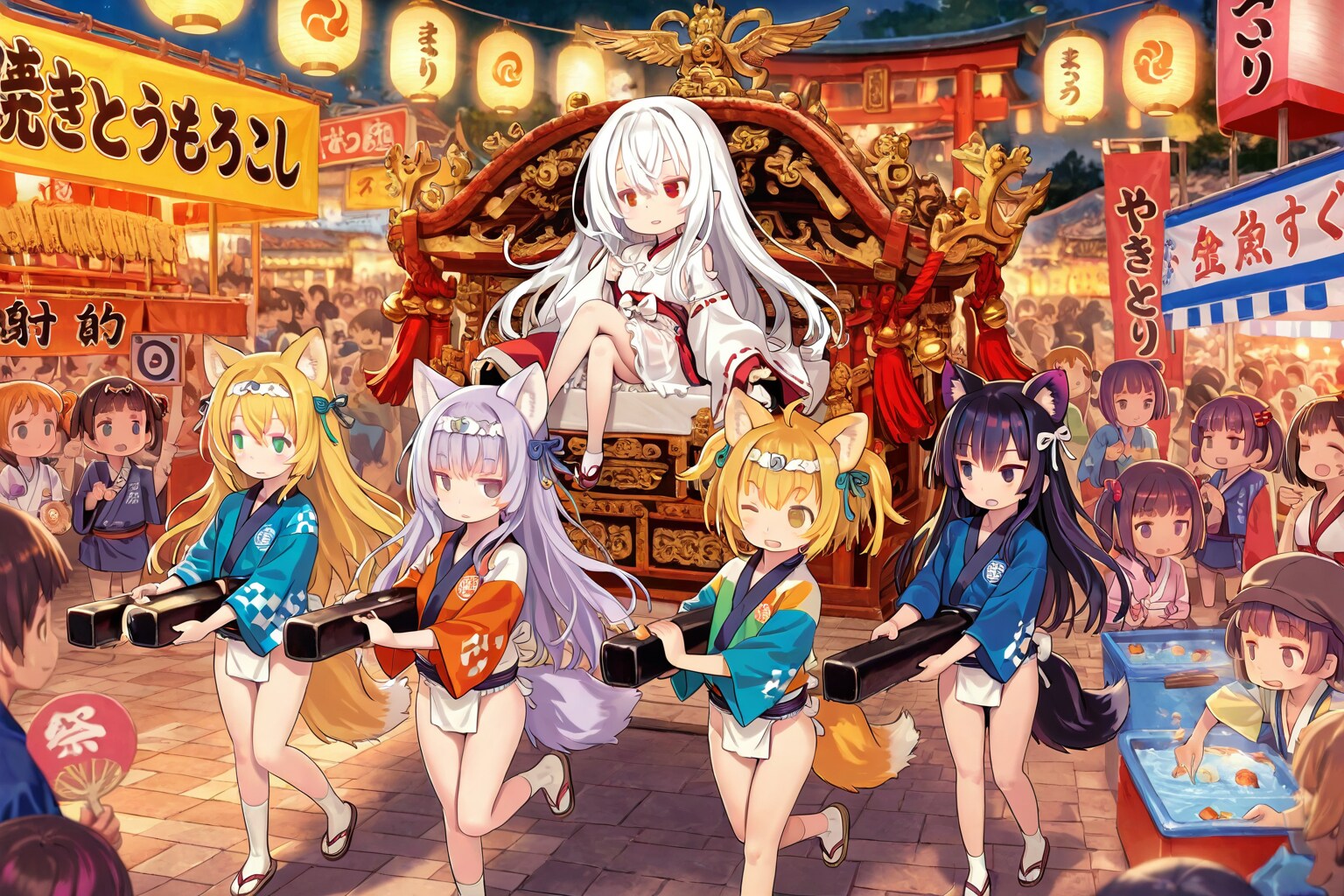 博多祇園山笠の大神さま(きらら系)