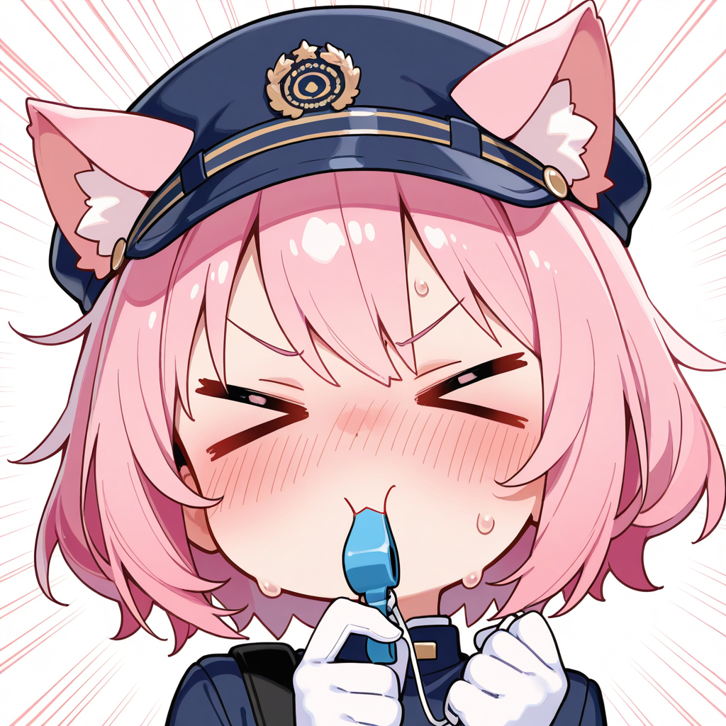 ピピィー！！オーライにゃ！！ピピィー！！オーライにゃ！！ピィィィィー！！ストップにゃぁぁー！！