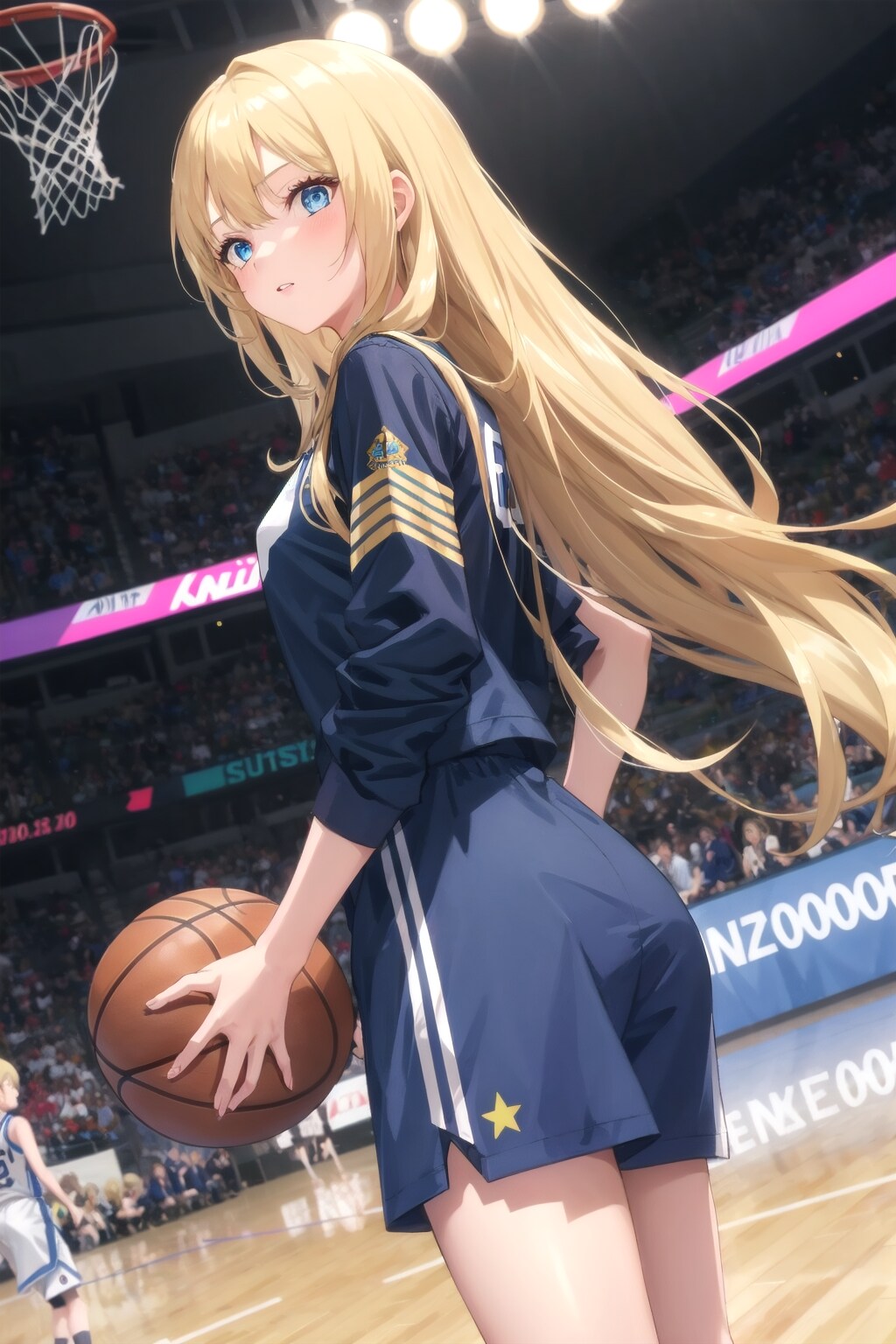 バスケ選手 | の人気AIイラスト・グラビア