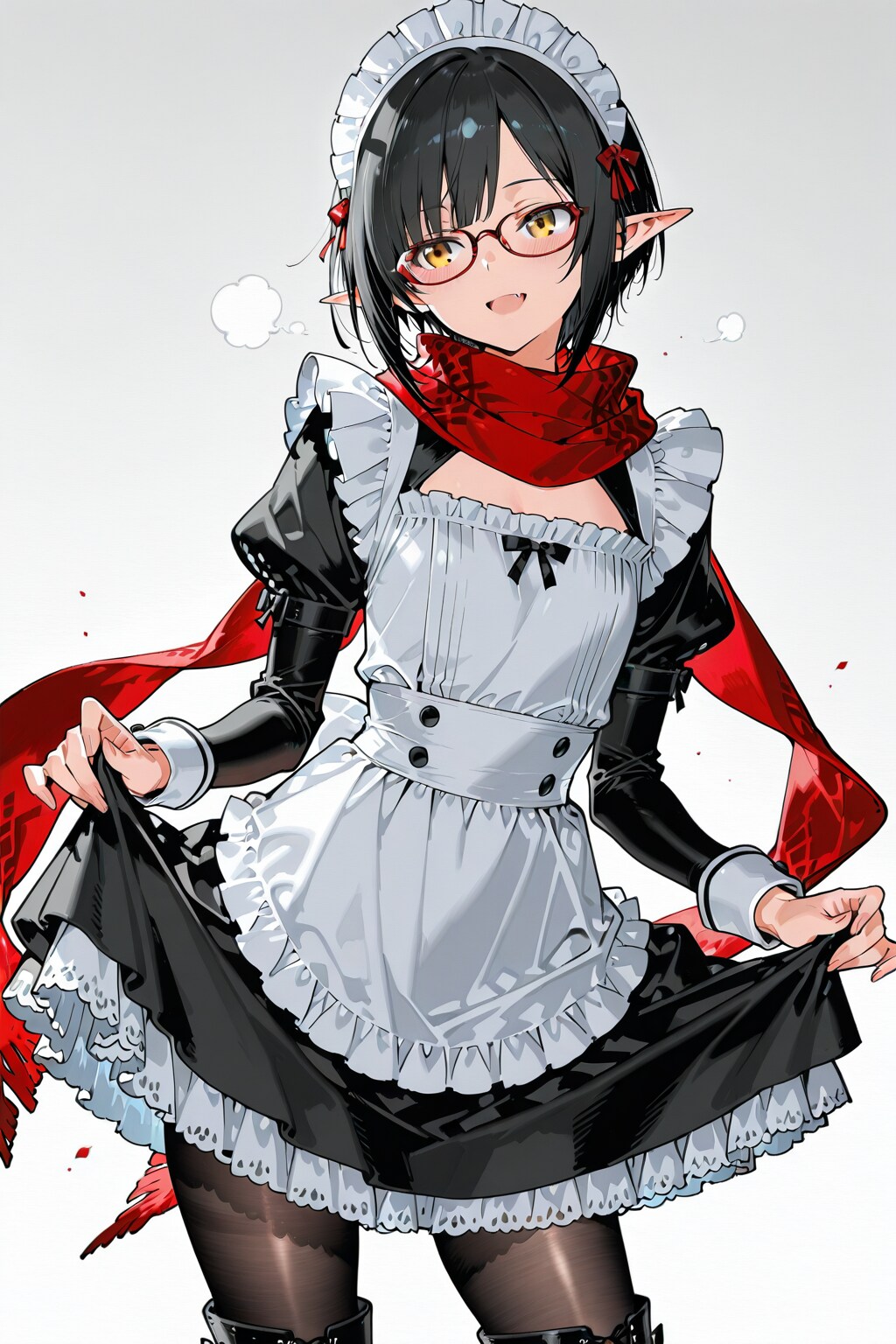 他己紹介希望！黒羽イズミ | の人気AIイラスト・グラビア