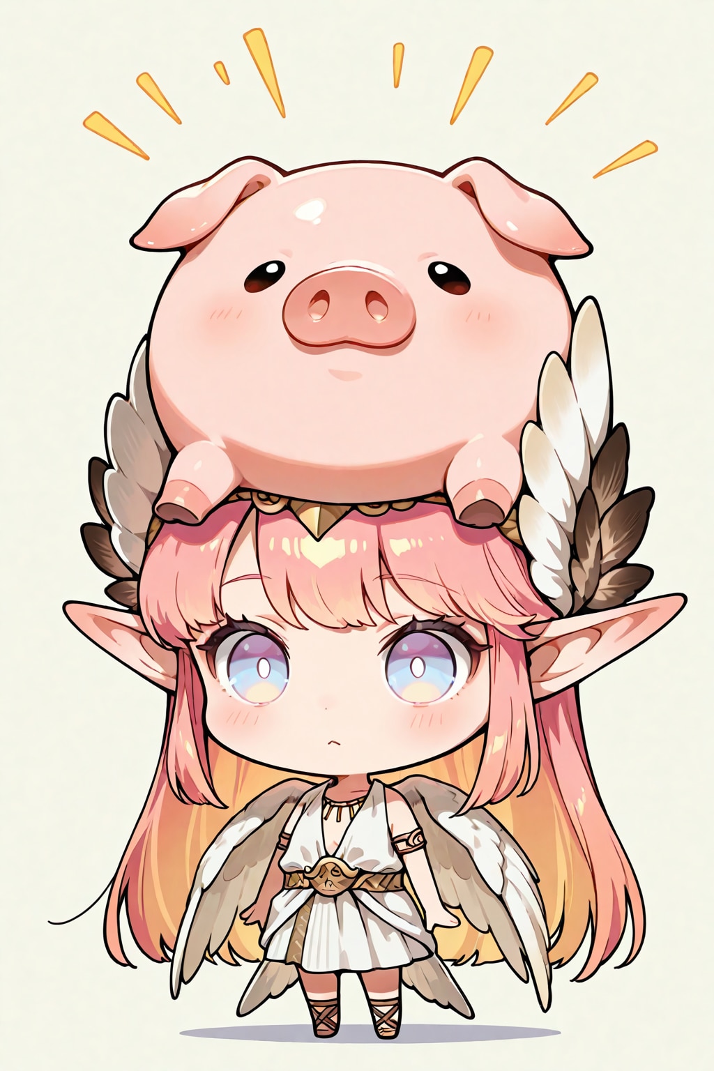 キュケオーンのキャスター（ちび） | の人気AIイラスト・グラビア