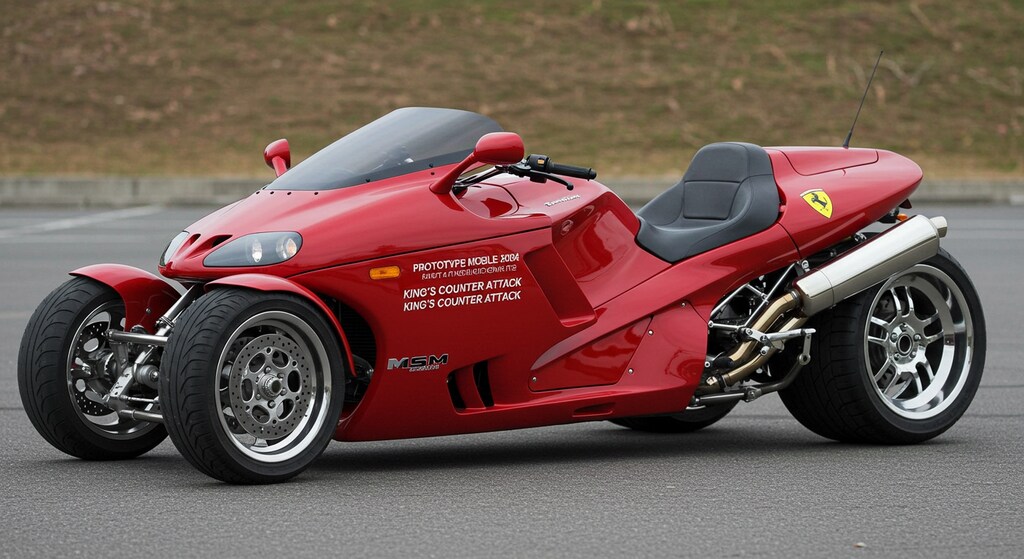 フェラーリバイクカスタム