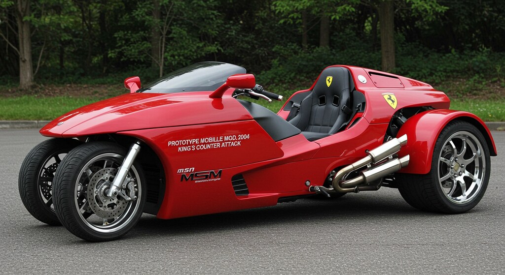 フェラーリバイクカスタム