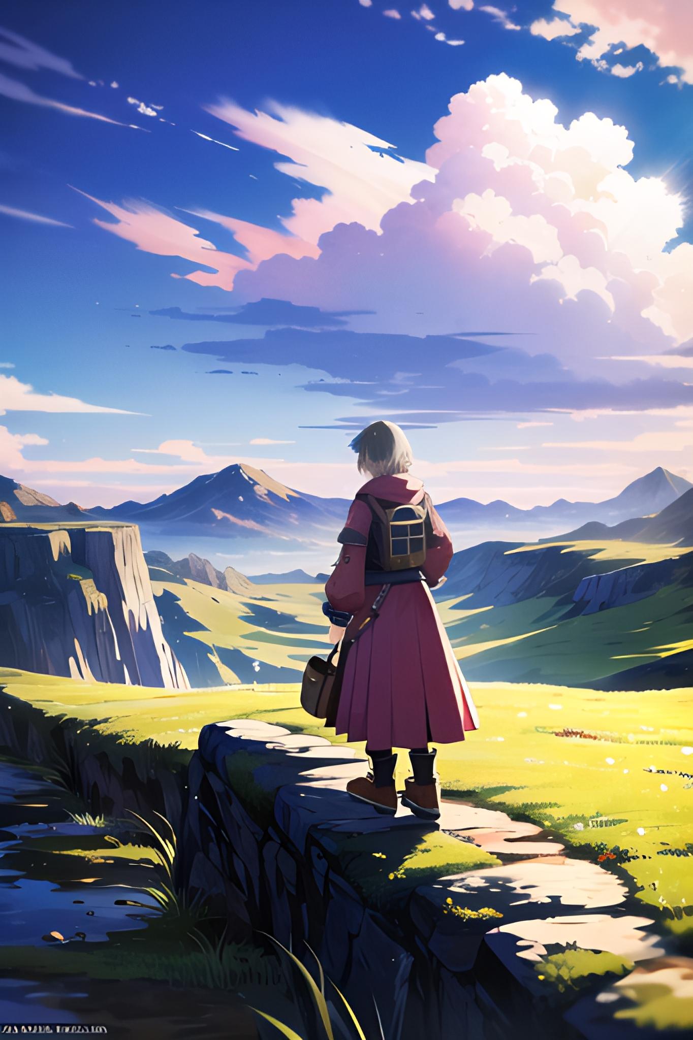 見渡す | の人気AIイラスト・グラビア